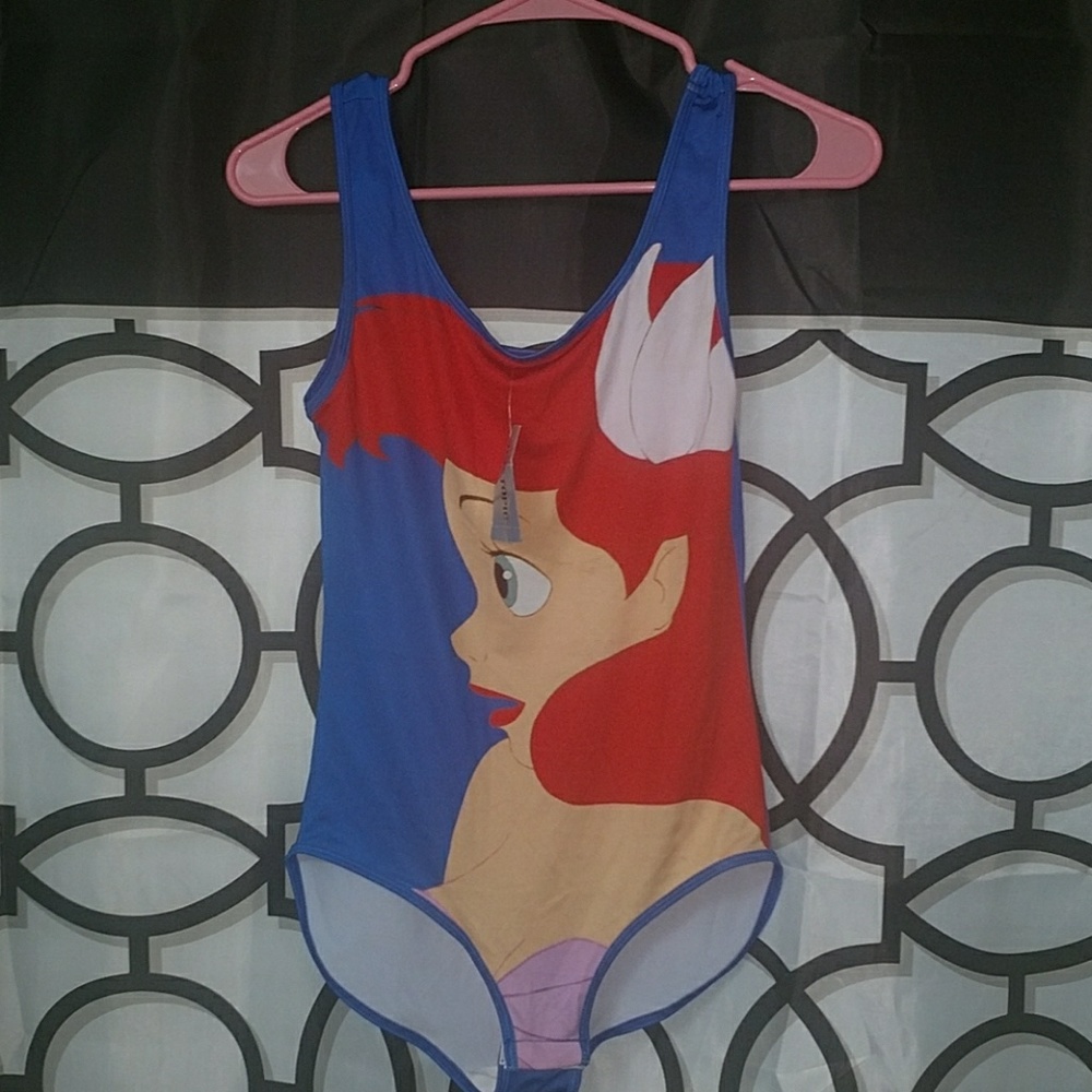 Little mermaid body suit